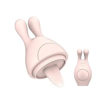 Imagem de Vibrador Língua de Coelho Aquecimento Mamilo ponto G e Clitóris Brinquedos Sexuais 10 Velocidades Zatla Shop