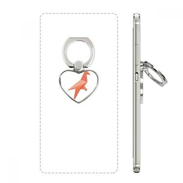 Imagem de Suporte universal de anel de telefone com padrão de origem de pássaro vermelho