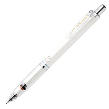 Imagem de Zebra Lapiseira DelGuard grafite de 0,5 mm, corpo branco (P-MA85-W)