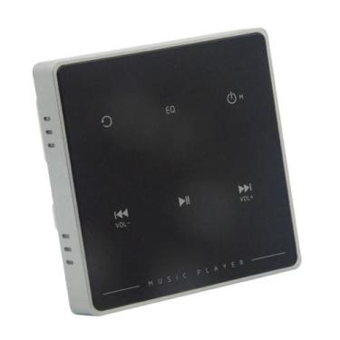 Imagem de Amplificador Som Ambiente Parede Wall Player Usb Bluetooth Preto - Bra