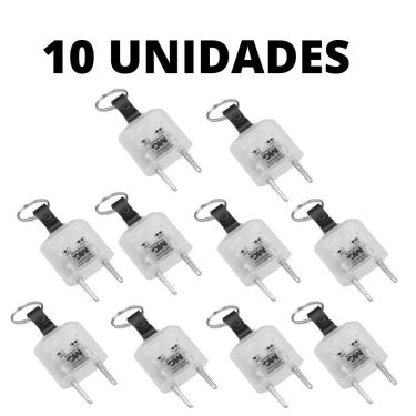 Imagem de 10 Chaveiro Teste Identificador Tensão Voltagem 110/220v