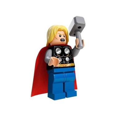 Imagem de Marvel Lego Thor Minifigure from Lego set 76018 by LEGO