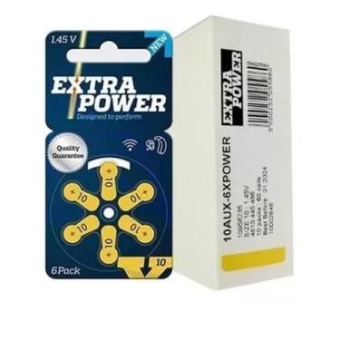 Imagem de 6 Baterias Pilha Para Aparelho Auditivo Extra Power - 10