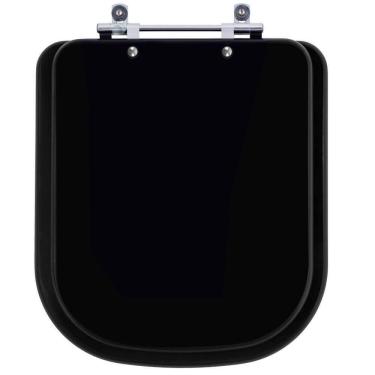 Imagem de Assento Sanitário Misti Preto Para Vaso Icasa