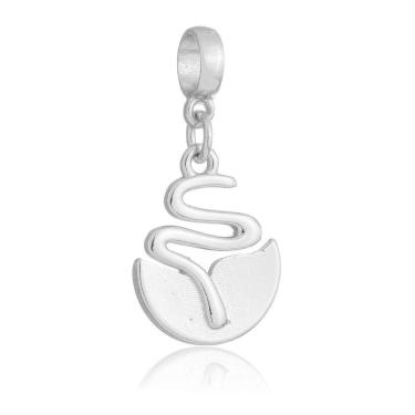 Imagem de Pingente Berloque de Símbolo da Biologia Pandora Banhado a Prata 925 - Premium