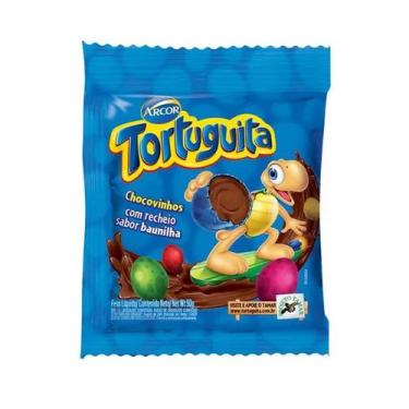 Imagem de Chocolate Arcor Tortuguita Chocovinhos Ao Leite 50G