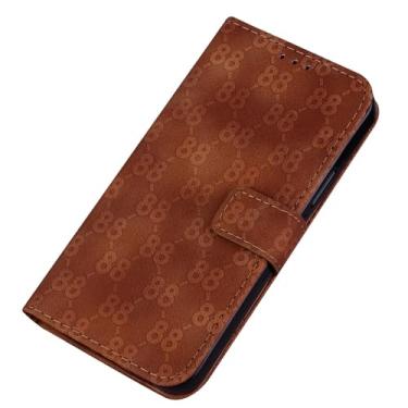 Imagem de Hee Hee Smile Capa de telefone para Samsung Galaxy A3 Core Retro Phone Leather Case Simplicidade Capa de telefone 88 padrões Flip Back Cove Brown