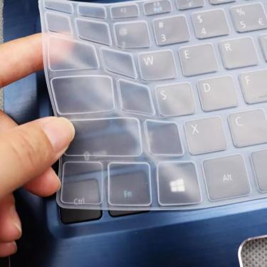 Imagem de Filme de proteção de teclado de computador de 15.6 polegadas para acer moku ex215 a315 notebook para