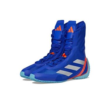 Imagem de adidas Tênis de boxe adulto Speedex Ultra unissex, Azul lúcido/prata metálico/azul pré-amado, 5.5 Women/4.5 Men