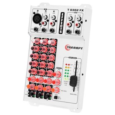 Imagem de MESA DE SOM T 0302 FX - 3 CANAIS VERMELHA/RED