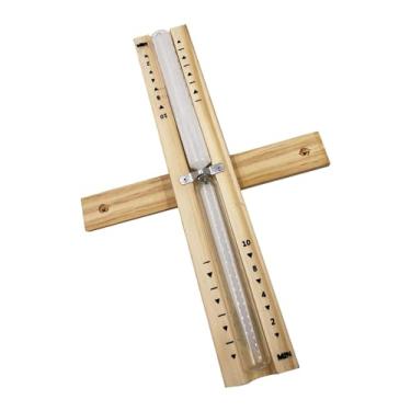 Imagem de Ｂｅｓｇａ Sauna Ampulheta de 10 Minutos Ampulheta de Madeira, Durável, Gerenciamento de Tempo Relógio Branco de 10 Minutos para Spa