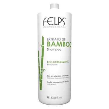 Imagem de Felps Shampoo Extrato De Bamboo 1000ml - Felps Profissional