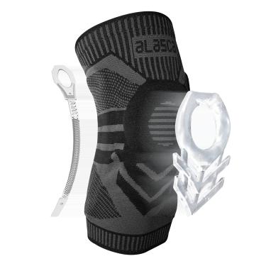 Imagem de Joelheira de Compressão Profissional Power Armour 3.0 Alasca - ideal para corrida, academia, futebol, caminhada, cross training e volei (G)