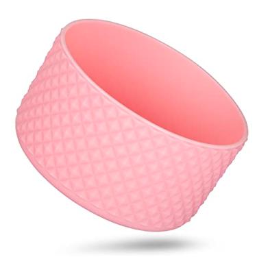 Imagem de FLORAPELL Bota para garrafa de água Hydro Flask 12 16 18 20 21 24 32 1,18 g, capa protetora de silicone Hydroflask para garrafas de água hidro (rosa claro, serve para garrafas de 12 a 680 g)