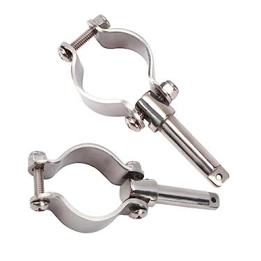 Imagem de COC-LF Linha de montagem lateral Rowlock de aço inoxidável para barcos iate marinho (2 por pacote)