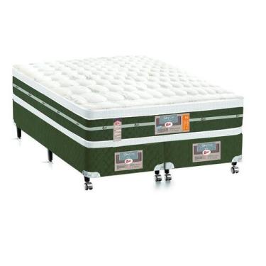 Imagem de Cama Box King Castor Silver Star Air Double Face Tecnopedic 193X203x61