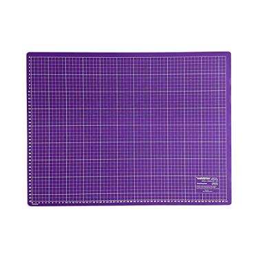 Imagem de Base de Corte Apoio A2 45x60cm para Scrapbook Artesanato Patchwork Corte e Costura (Base Roxa)