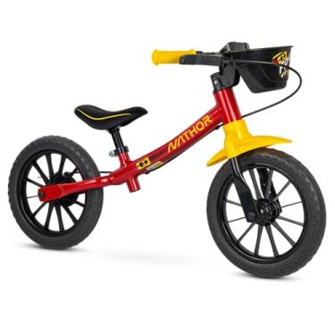 Imagem de Nathor Bicicleta de Equilíbrio Balance Bike Fast Vermelha