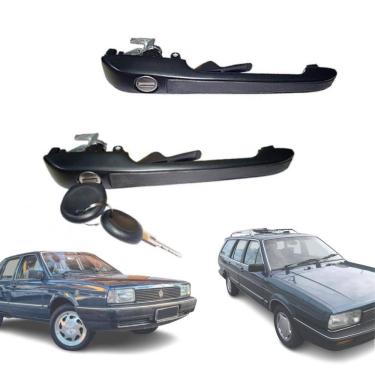 Imagem de Kit Maçanetas Externas Porta Diant Santana Quantum Até 1990 - UN / 2 [F103]