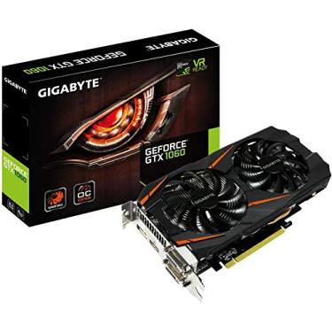 Imagem de Gigabyte GeForce GTX 1060 WINDFORCE OC 6G (GV-N1060WF2OC-6GD)