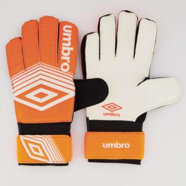 Imagem de Luva Umbro Goleiro Basic Laranja e Preta