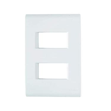 Imagem de 120 Placa Espelho 2 Postos 4x2 120pc Liz Tramontina 57106206