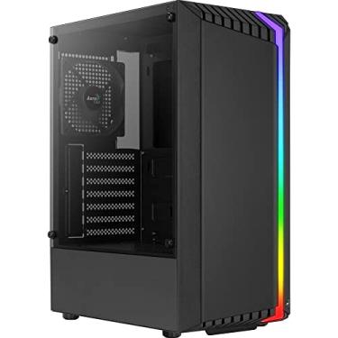 Imagem de Aerocool Gabinete ATX BIONIC V1 Preto, BIONICV1BK