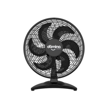 Imagem de Dômina Ventiladores, Ventilador Mesa 50 Cm Preto Dômina- 127v C/ 6 Pás Ultra Silencioso -Protetor Termico