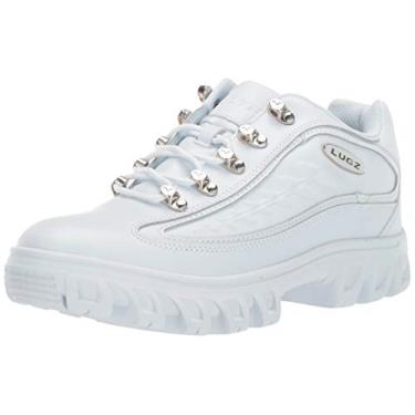 Imagem de Lugz Tênis masculino Dot.com 2.0 Denim, Branco, 7