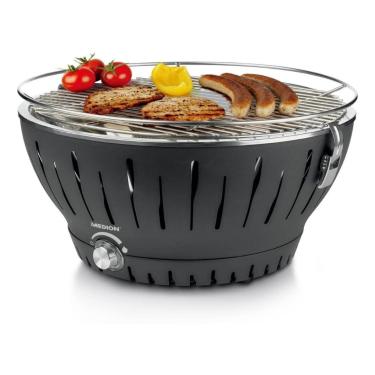 Imagem de Churrasqueira Portátil a Carvão sem Fumaça Preta Mr. Beef