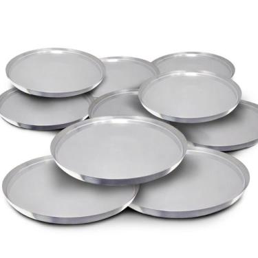 Imagem de Kit com 10 formas para pizza 35 cm - Nutri Family