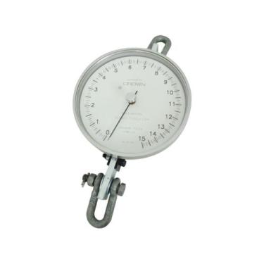 Imagem de Dinamômetro Circular Faixa 0 A 1500Kgf Analógico 20 Divisão Alumínio B