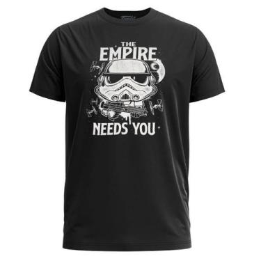 Imagem de Pop! Tees Camiseta Infantil E Pocket Pop! Star Wars - Stormtrooper - T