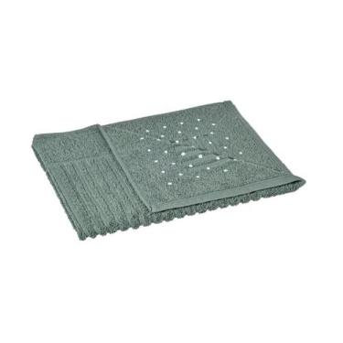 Imagem de Toalha para os pés Majestic Antiderrapante 75 x 50 Cavhome, Verde Cana
