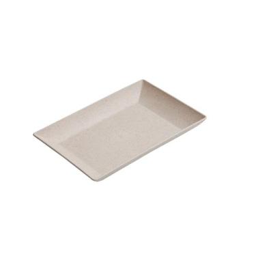Imagem de Petisqueira travessa Retangular 32cm servir Bege - Evo