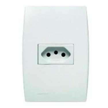 Imagem de Tomada Embutir 2P+T 20 Amperes Branca Linha Ilus 5UB99050 - SOPRANO - 