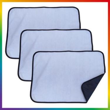 Imagem de 3 Unidades de Tapete Escorredor para Cozinha, Bancadas, Pias, Taças, C