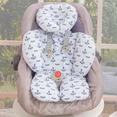 Imagem de Apoio de Corpo Protetor de Bebê Dupla Face Cadeira Carrinho - Enxoval 