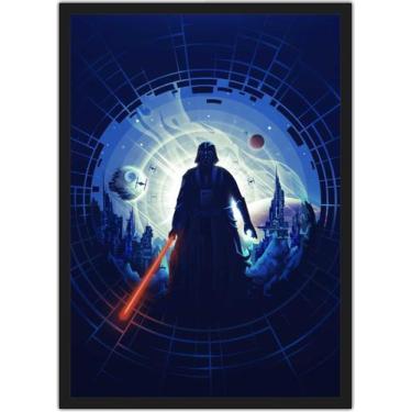 Imagem de Quadro Decorativo Darth Vader Star Wars Super Heróis Geek Decorações C