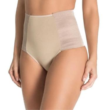Imagem de Calcinha Cinta Modeladora Com Pala Pós Parto Cintura Alta Compressão L