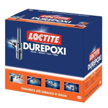 Imagem de Durepoxi Cola Massa Fixa Veda Solda Molda 100g Endurecedor - LOCTITE