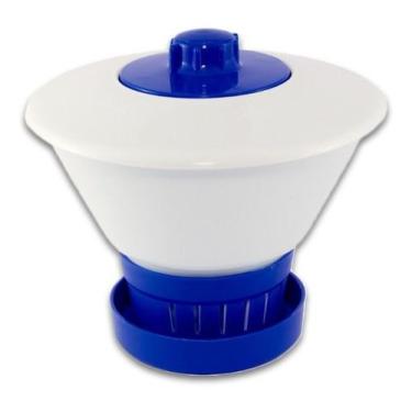 Imagem de Clorador De Cloro Flutuante Grande Piscina Pastilhas Dosador - Pooltec