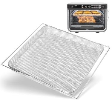Imagem de Cesto de forno Air Fryer Assadeiras de substituição para Ninja Foodi DT251 DT201 Series Air Fryer Forno, cesta de malha, acessórios de fritadeira a ar para Ninja Foodi 10 em 1 Smart XL Air Fry Oven