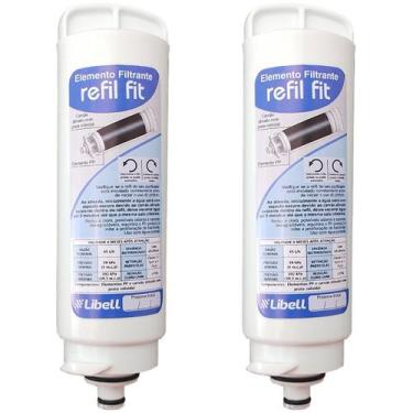 Imagem de Conjunto 2 Refis Para Purificador De Água Acquafit Libell