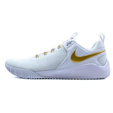 Imagem de Nike Tênis feminino de vôlei Zoom HyperAce 2, Ouro branco/metálico., 36