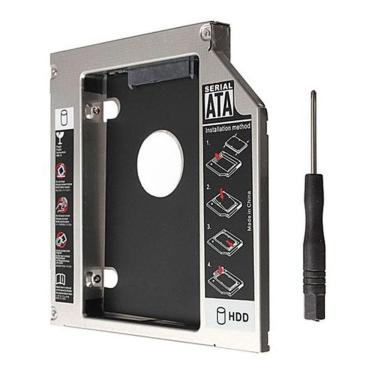 Imagem de Gaveta Interna Hd Ssd Caddy Adaptador 2.5 Slim Sata Second