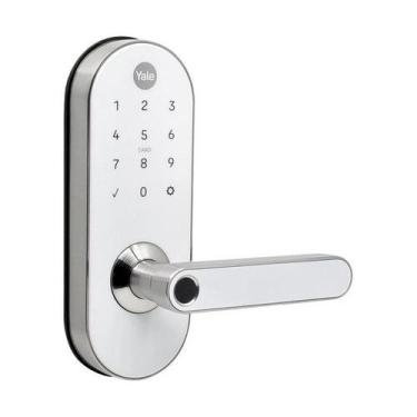 Imagem de Fechadura Eletrônica Ymc 420w Ziggbe Integrado Branca - Yale