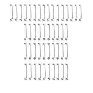 Imagem de Alça de Apoio 80cm Barra Inox Kit 46 Unidades Segurança Idoso Deficien