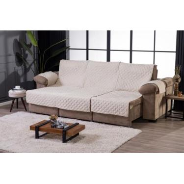 Imagem de Capa Protetora Para Sofá-cama Retrátil e Reclinável 2,40 Metros 3 Luga