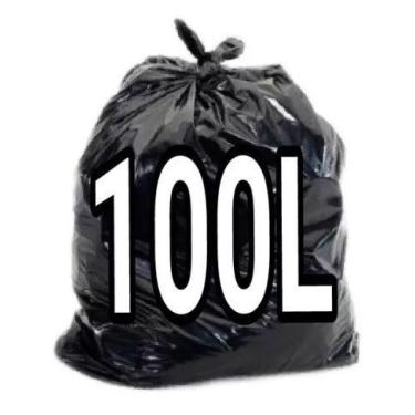 Imagem de Saco de lixo 100l c/50 reforçado - BAZAR SOROCABA